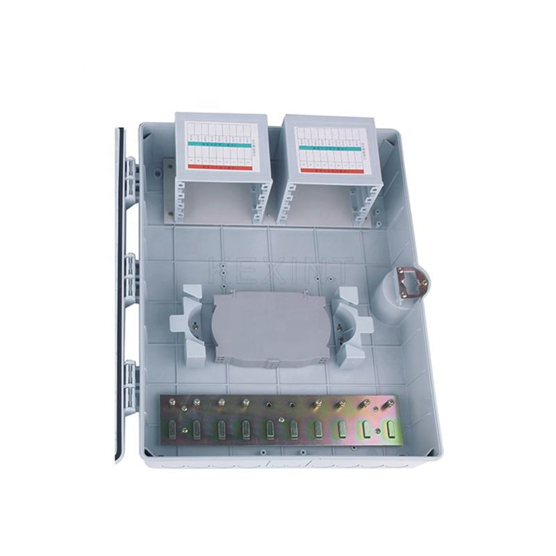Kexint 64core FTTH Outdoor Wall Pole Mounted Telecommunication Optical Fiber Distribution Box