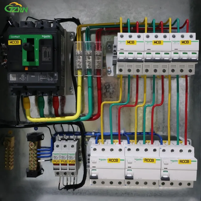 Short-Circuit Protected Power Box Low Voltage Distribution Board