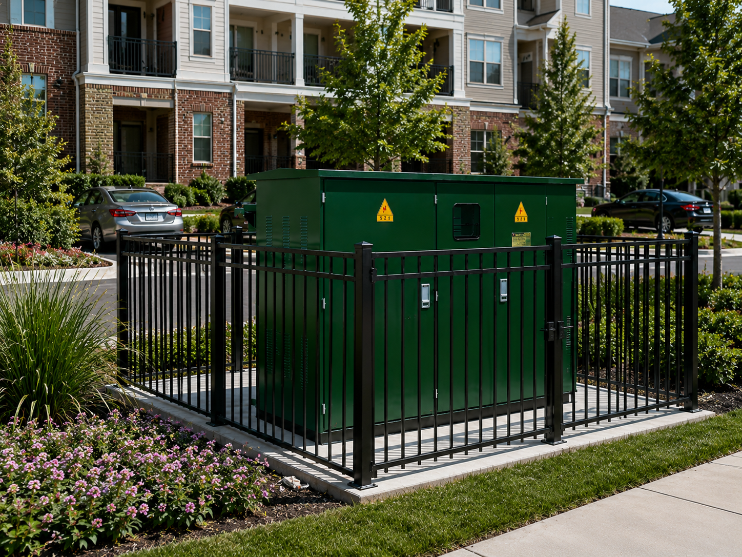 American-Style Pad-Mounted Outdoor Prefabricated Box Substation 24kV IP53 3150A 50/60Hz Power Distribution Equipment