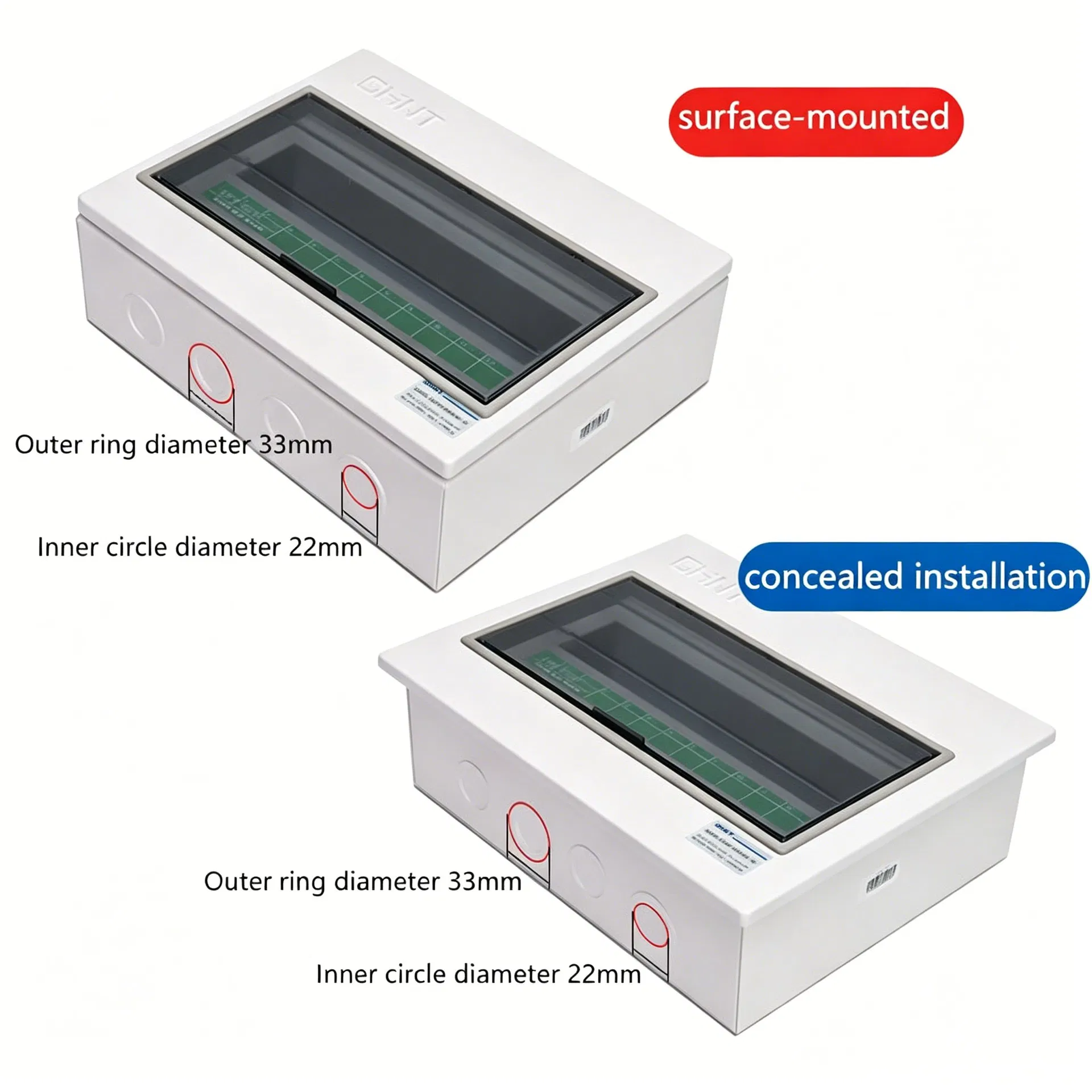 Universal Pz30 Lighting Distribution Electric Box for Residential Industrial