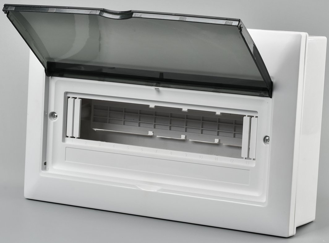 China Factory Direct Sale IP40 Wall Mounted ABS Plastic Quality Safety Durable Electrical Power 32 Way Distribution Box