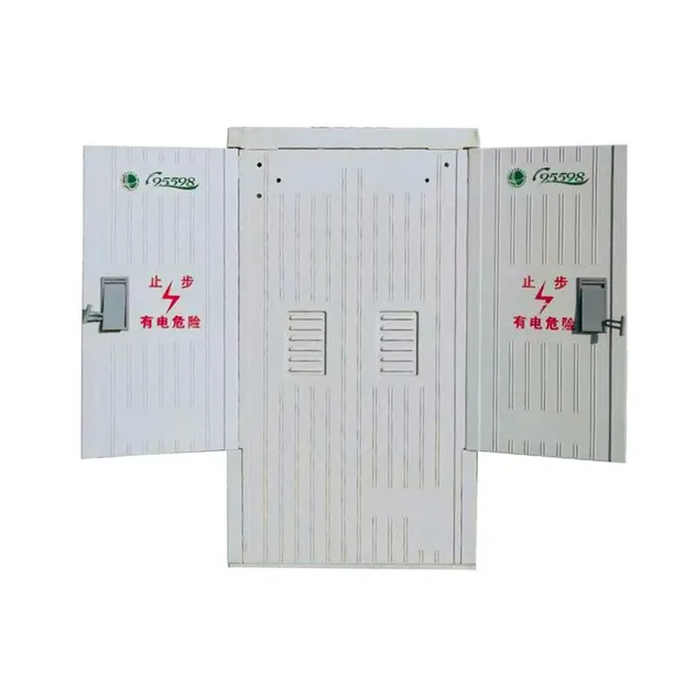 Fiberglass Box for Power Grid Three Phase Meter Box Electrical Distribution Box