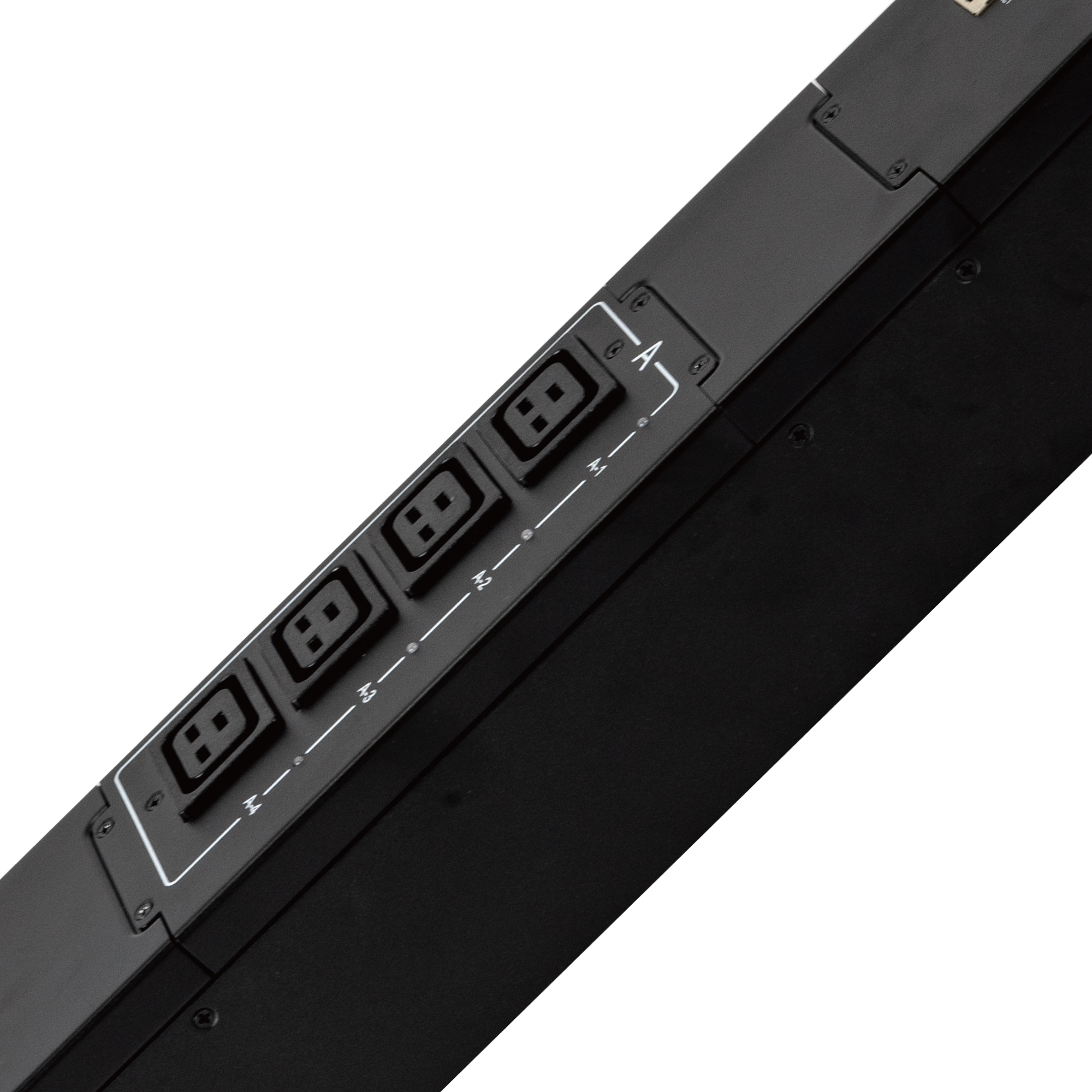 Multi-functional Power Distribution Unit with Outlets and Network Ports 1U PDU with USB and Ethernet Ports