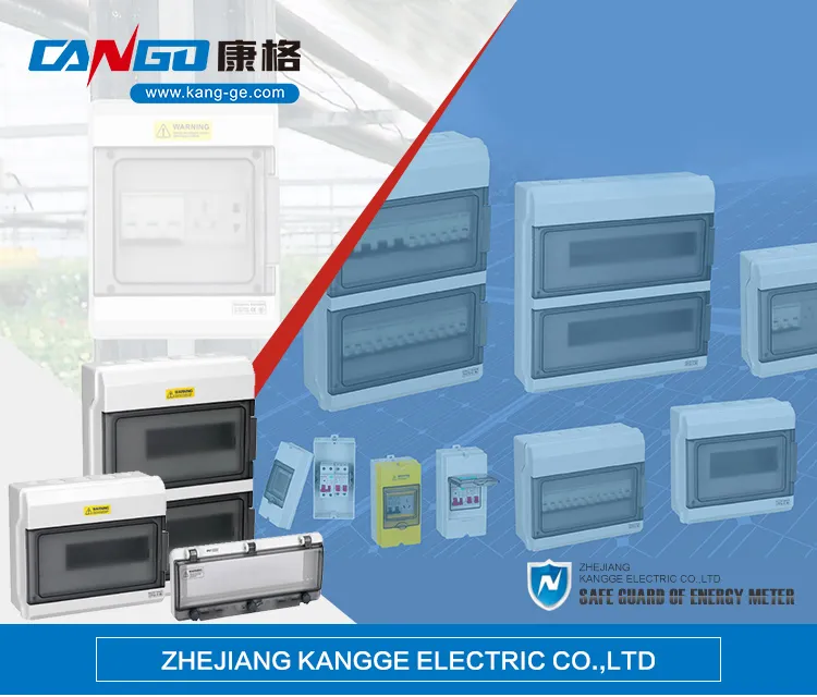 Humanized Design Modular Distribution Box Transparent Door Opening Available