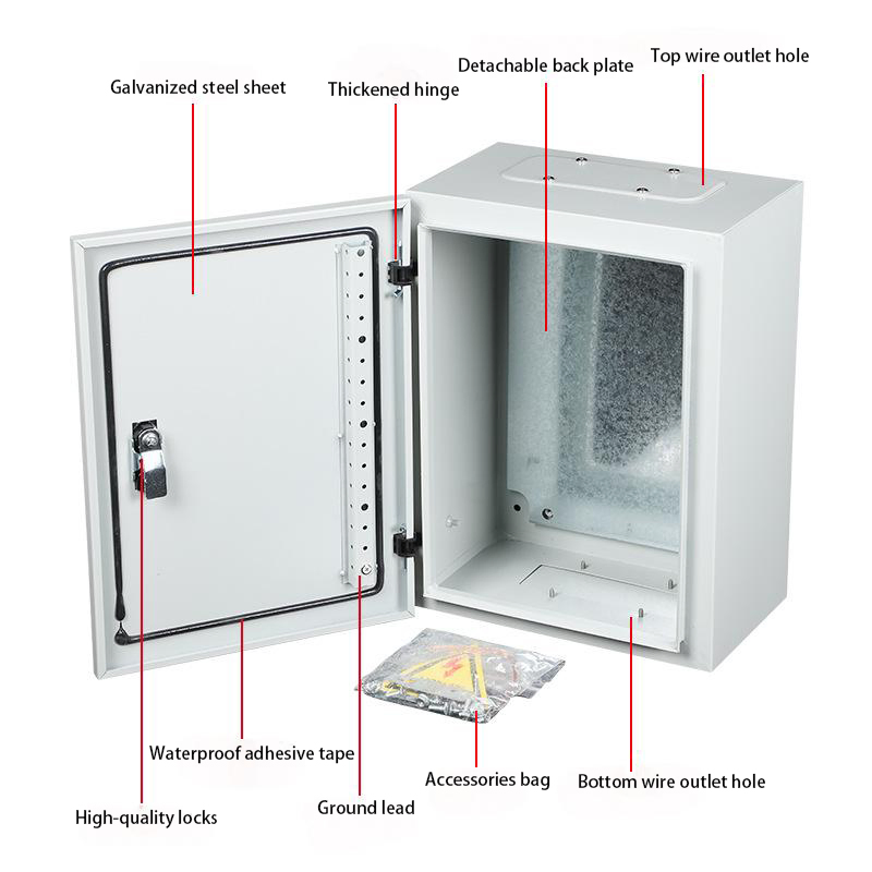 Compact Modular Metalic Compact Iron Steel Distribution Box for Efficient Power Management