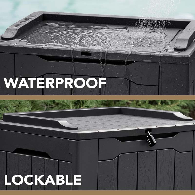Devoko 30-gallon (approximately 76.7 Liters) Resin Deck Box
