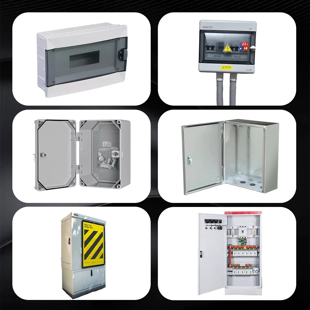 Wall Mount Electrical Power Distribution Box Compact Design for Residential and Commercial Use