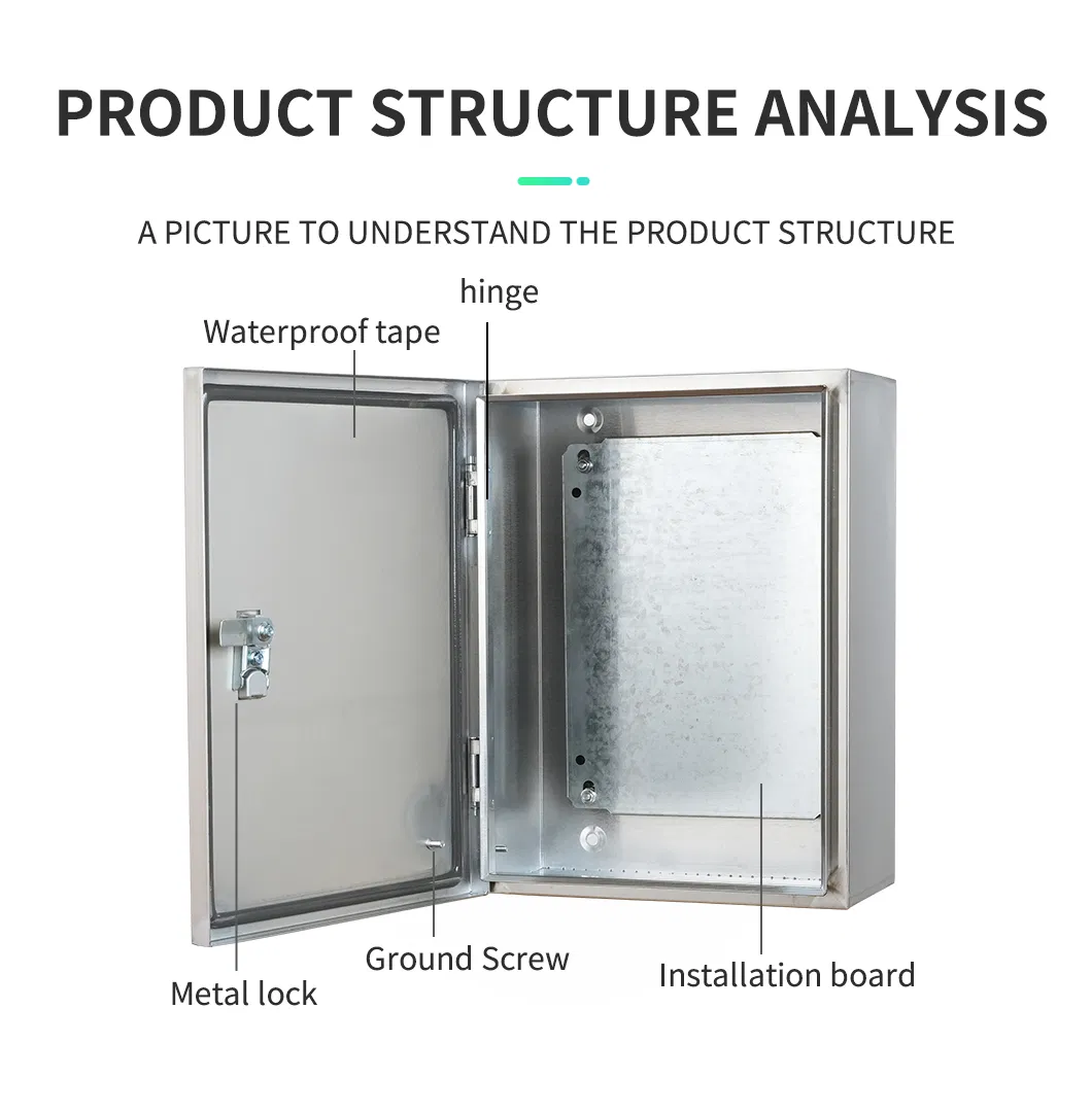 Stainless Steel Indoor Distribution Box Foundation Box