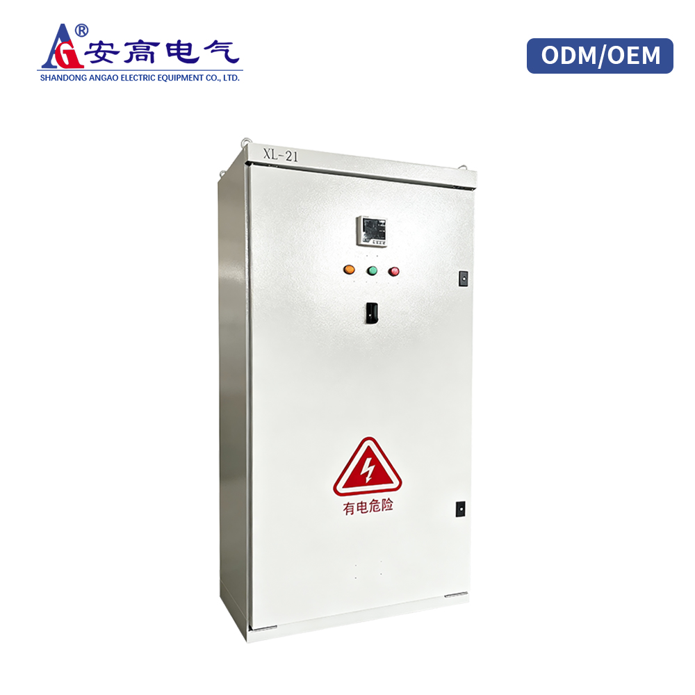 Angao OEM China Electrical Products Indoor Three Phase Assembly Steel XL-21 Low Voltage Power Distribution Distribution Box