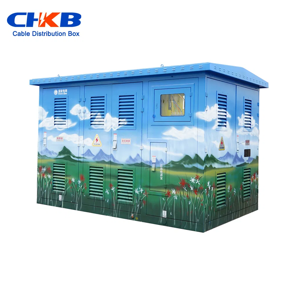 Durable Outdoor Power Distribution Box for Modular Grids