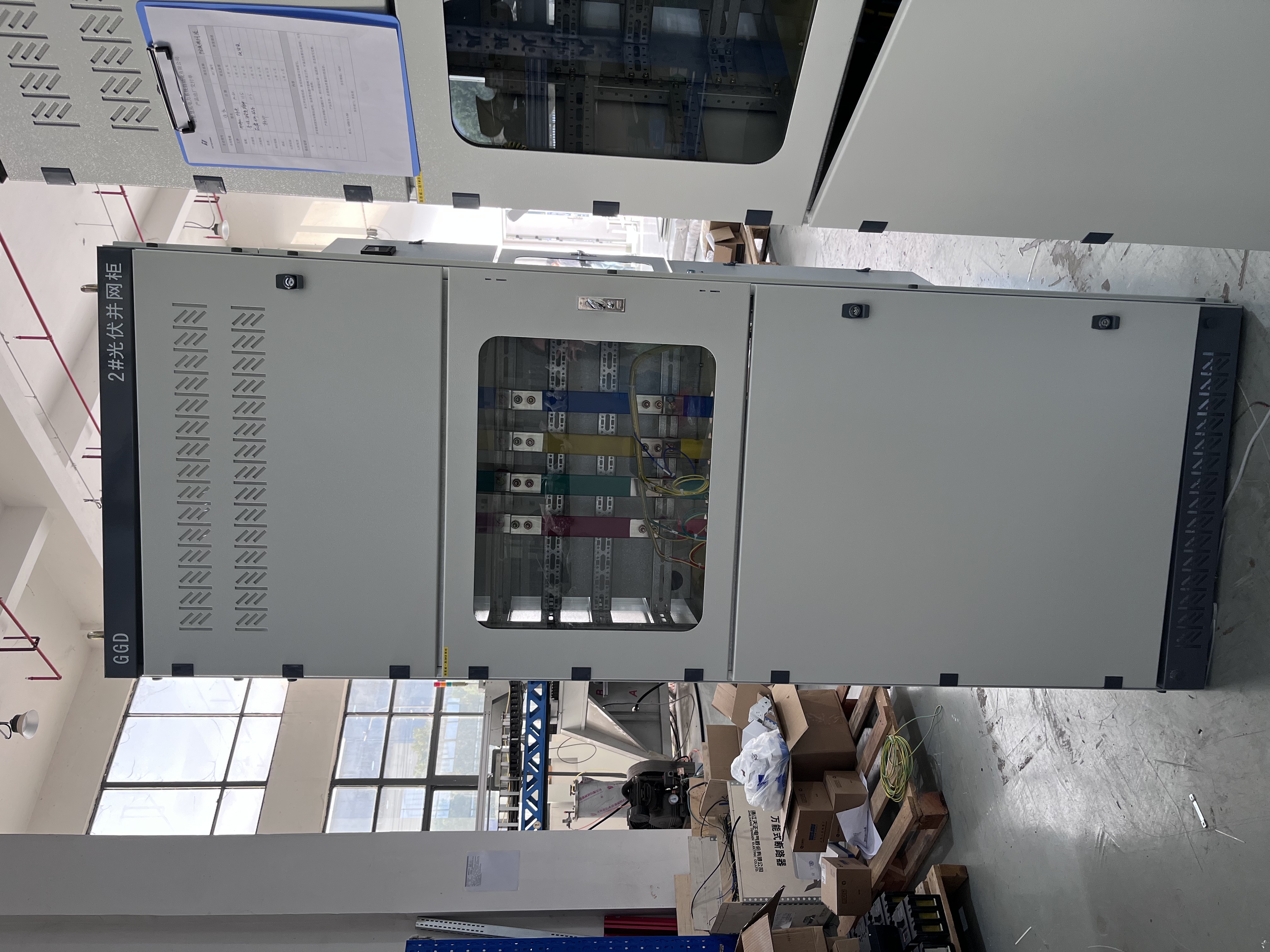 HUITUO 350kw 400kw Solar Combiner Box Distribution Box IP65 Waterproof SPD 400V 630A Commercial System CE Certified Anhui
