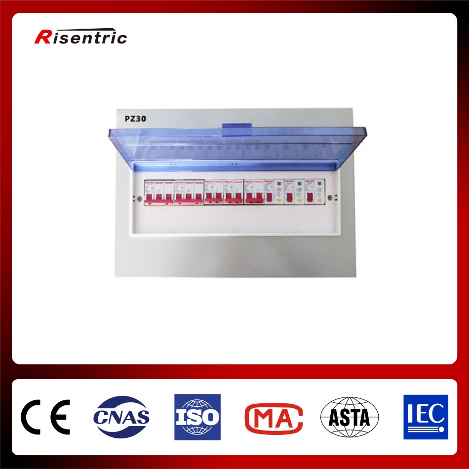 Pz30 Plastic Distribution Box for Residential Lighting Distribution