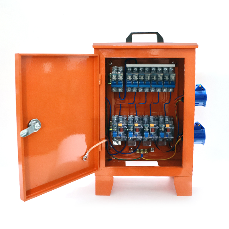 YHACS YiHe Temporary Construction Site 400V IP44 Distribution Box with 2-Channel Sockets (380V/220V) 10-100A Current
