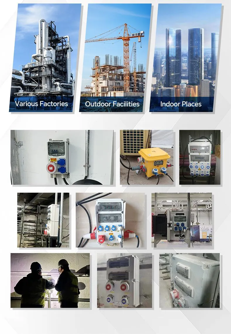 IP65 Waterproof Power Distribution Box with MCB for Smart Factories