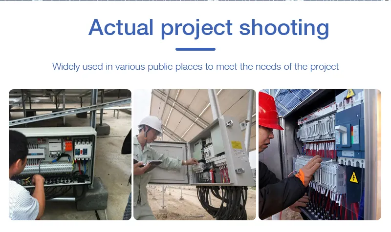 Photovoltaic Power Convergence AC DC Distribution Box Lightning Protection Intelligent Convergence Box Solar 16 in 1 out 1000 Grid-Connected