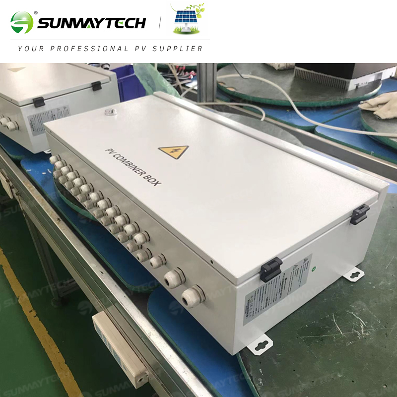 Hot Selling 8 16 String PV Combiner Box Photovoltaic Power Distribution Box DC 1000V PV Solar Panel PV-8m-P PV-16m-P PV Combiner Box