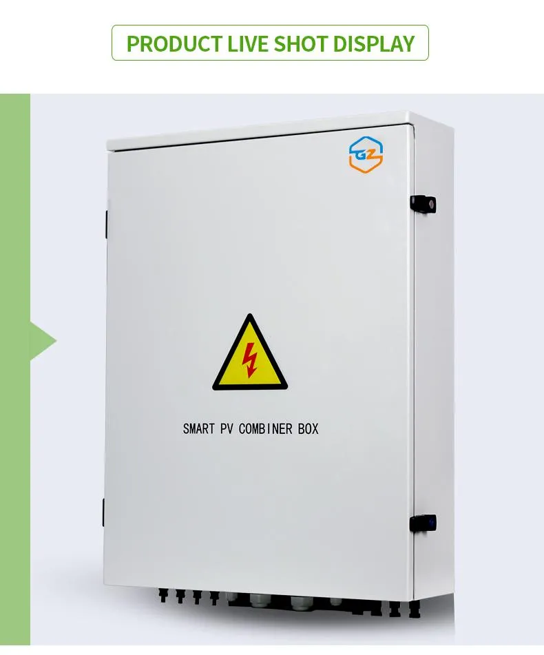 Solar PV Metal Combiner Box IP65 Outdoor Power Distribution Switch Boxes 4 in 1 out 2 4 6 8 Strings