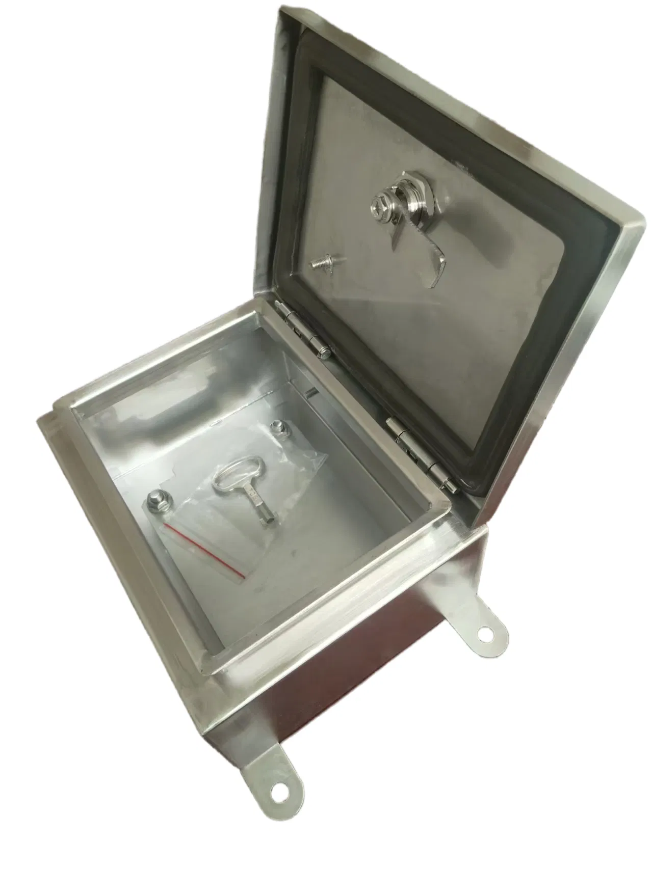 Lockable 304L SS316 Stainless Steel Metal Electrical Electricity Distribution Boxes Electric Stainless Steel Box