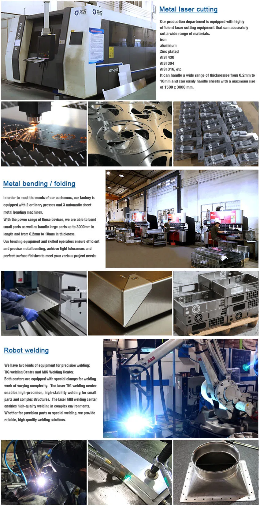 Custom Stainless Steel Metal High Low Voltage Electrical Power Distribution Control Box