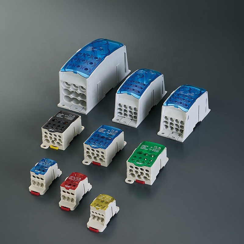 UKK-80A Distribution Block Power Connection Box Busbar Terminal Block Electrical Block