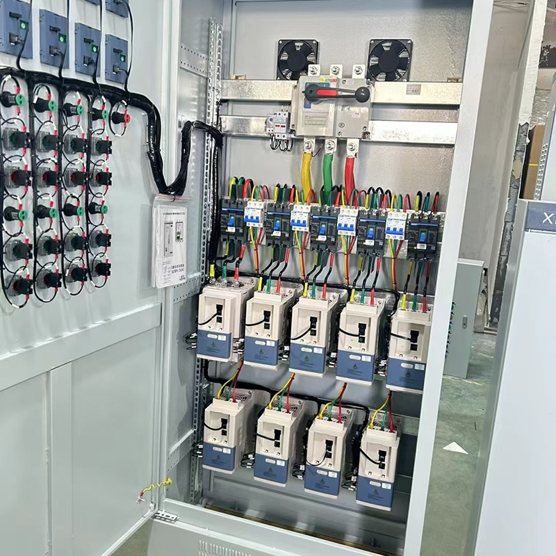 Indoor Complete Power Switchgear Low-voltage Distribution Box Temporary Use Construction Sites XL-21 220V 220A Customized Wuhan