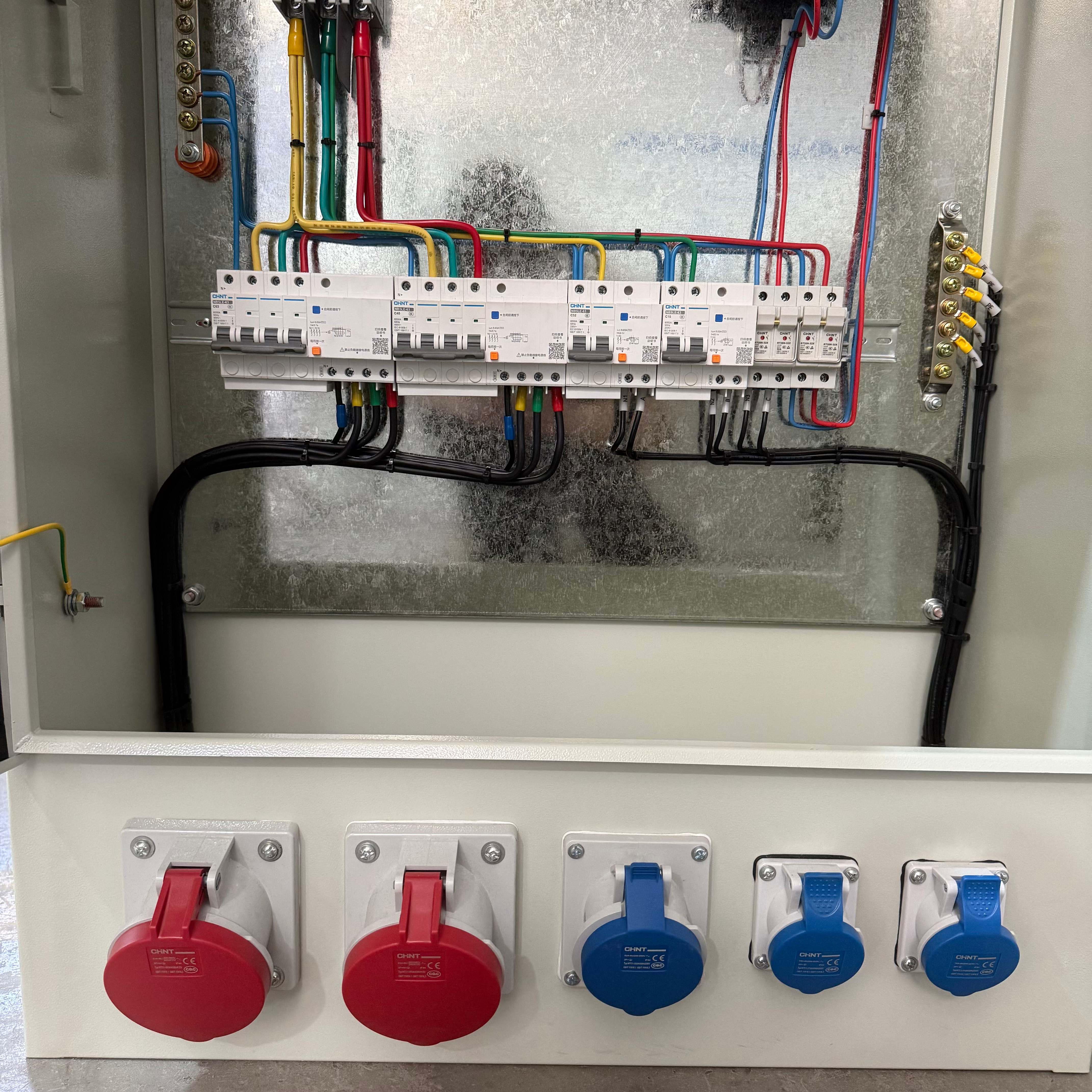 Customized Electrical Socket Distribution Box Low Voltage Switchgear for Industrial Mining Construction Temporary Power Supply