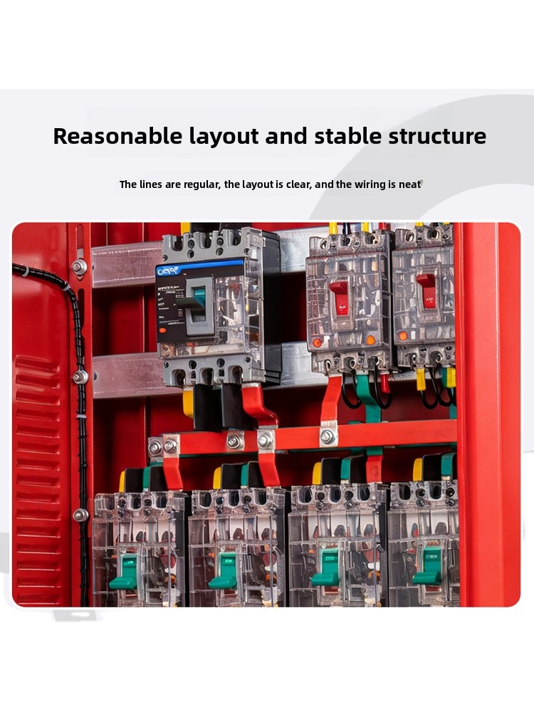 Industrial Socket Box Outdoor Waterproof Explosion-Proof Plug Construction Site Temporary Three-Level Distribution Cabinet