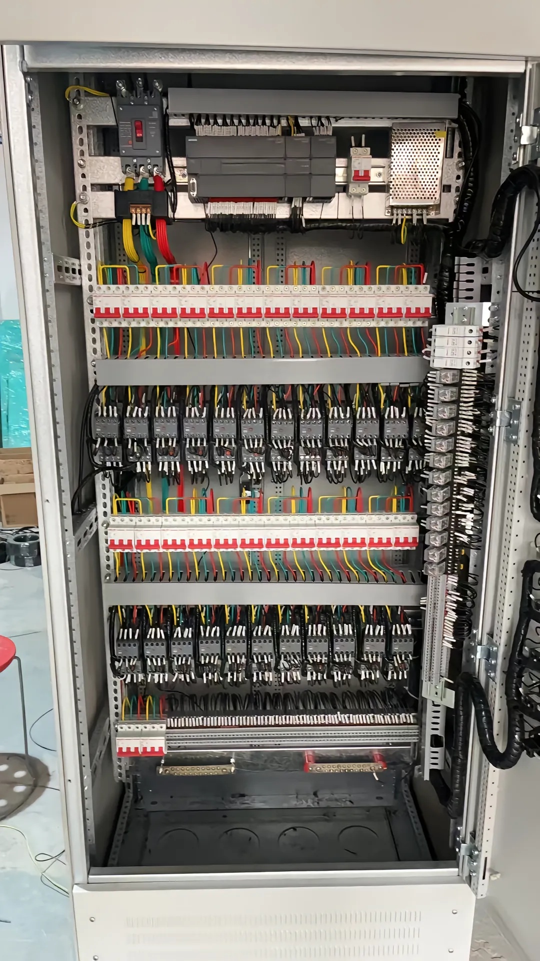 Complete Set Customized XL-21 Three-Phase Power Distribution Cabinet Outdoor Low Voltage ABS Plastic Galvanized Sheet Electric
