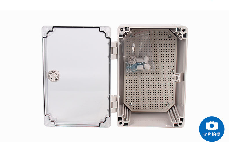 ABS/PC Distribution Box Outdoor IP66 Waterproof Dustproof Electric Switch Control Wire Box Custom CE ROHS Certified