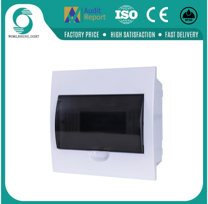 2/3/4/6/8/10/12/15/18/24/36 IP40 Worldsunlight Residential-Aesthetic Design MCB Distribution Box dB Enclosure
