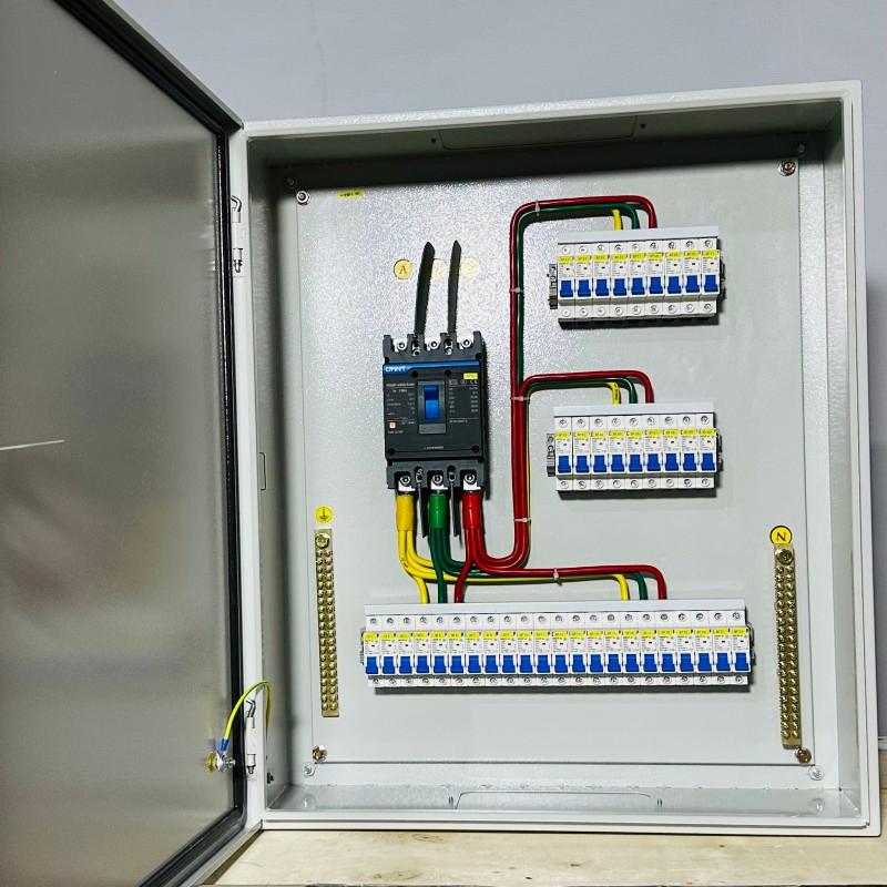 160A Residential Apartment Distribution Box Overload Protected Distribution Cabinet