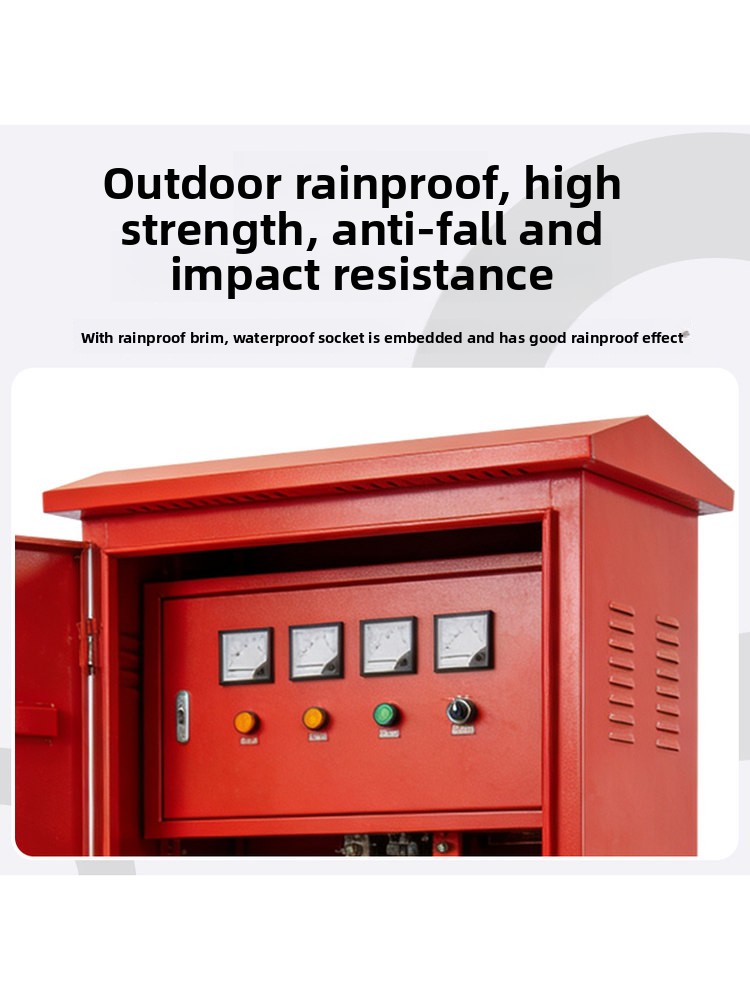 Industrial Socket Box Outdoor Waterproof Explosion-Proof Plug Construction Site Temporary Three-Level Distribution Cabinet