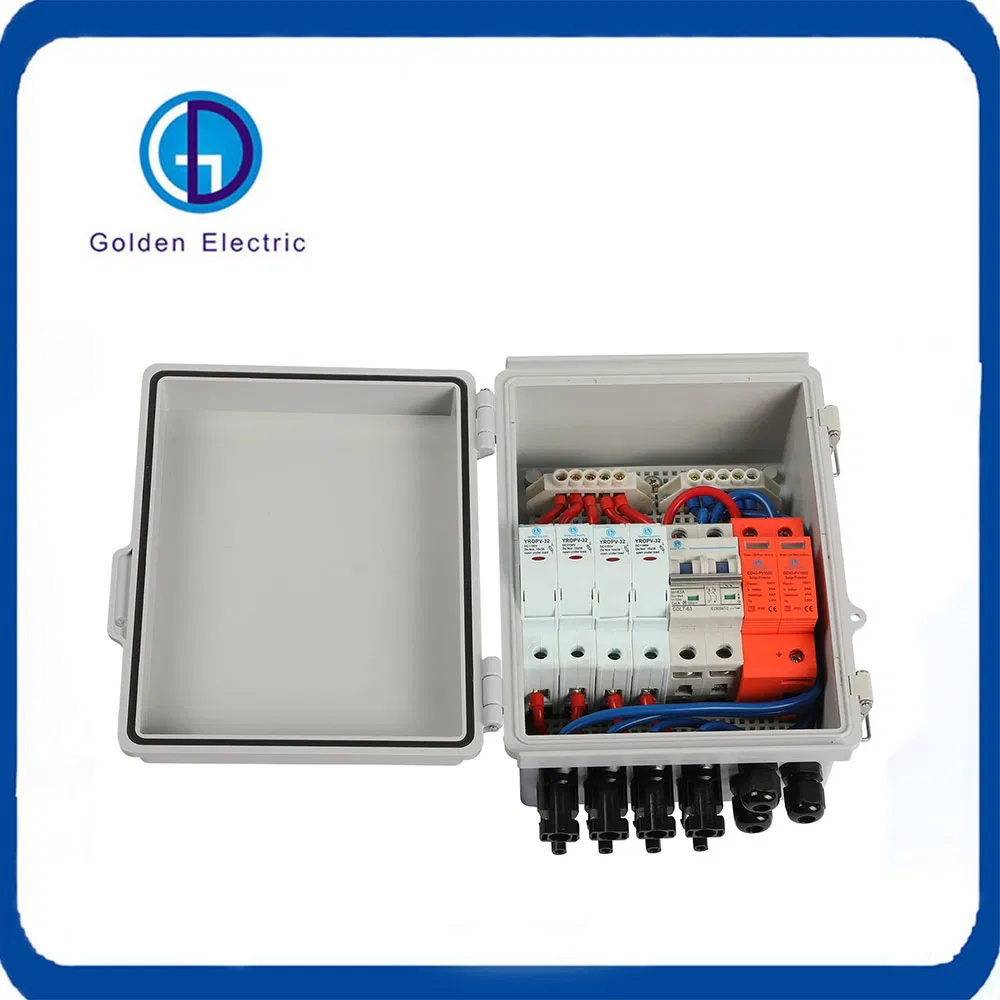 High Quality Plastic or Metal Type PV Solar Plastic Combiner Box PV Enclosure Combiner Box with Power Distribution