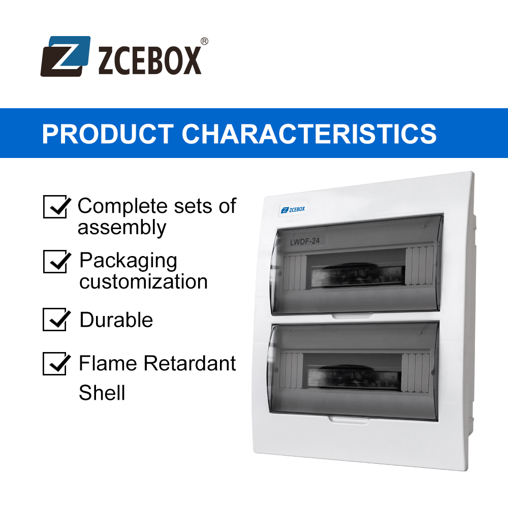 ZCEBOX Main Switch Box Complete Electrical Rcb Mcb Box Factory Distribution Box