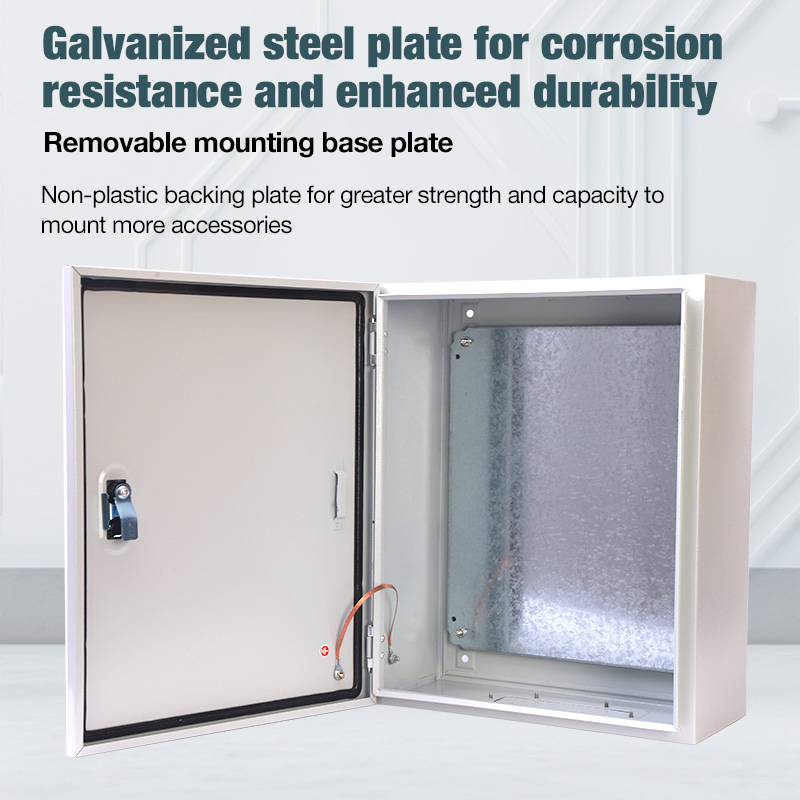 Fast Delivery Wall-mounted Power Control Box Outdoor Waterproof Stainless Steel Electrical Distribution Equipment