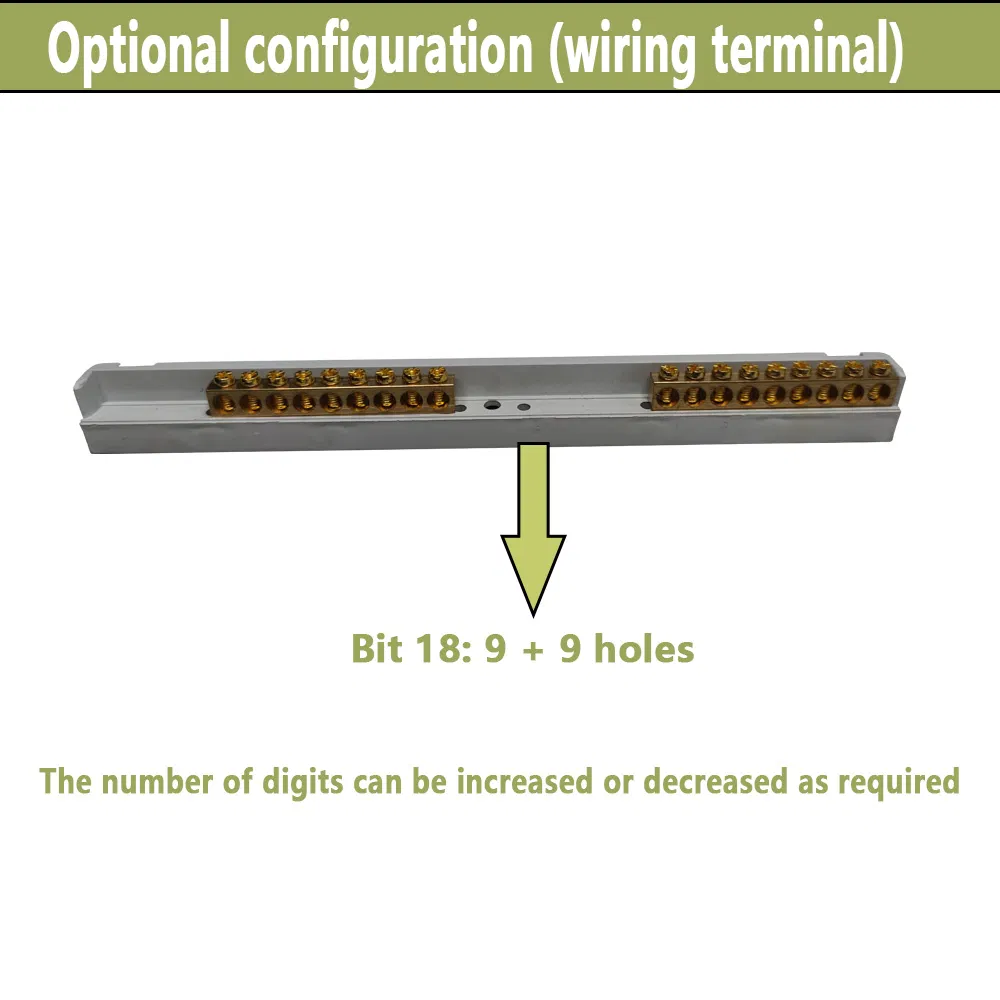 Tulabu Hot Deal Rated 18-Connector Low-Voltage Durable ABS Electrical MCB Power Distribution Box