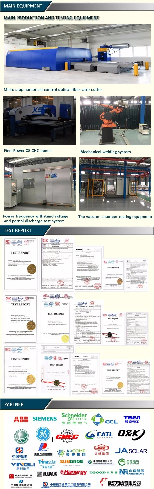 Xgn15-12 Indoor Type AC High-Voltage Sf6 Ring Main Unit Switchgear/Distribution Box