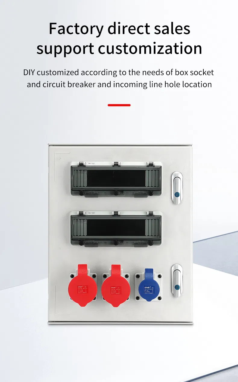 Fiberglass Power Distribution Cabinet Box Lock