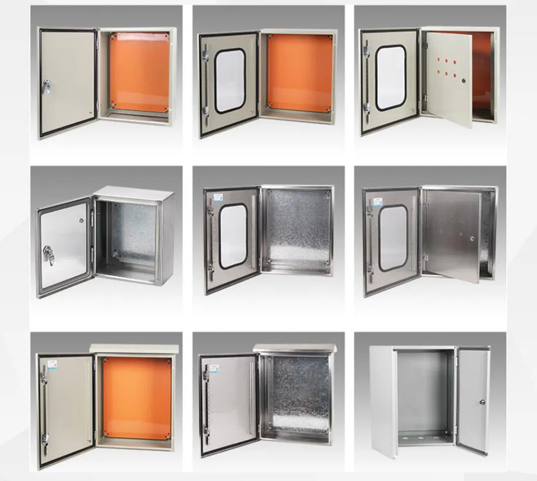 Outdoor Waterproof Wall-Mounted Metal Fabrication Power Control Supply Distribution Electrical Electric Cabinet Box