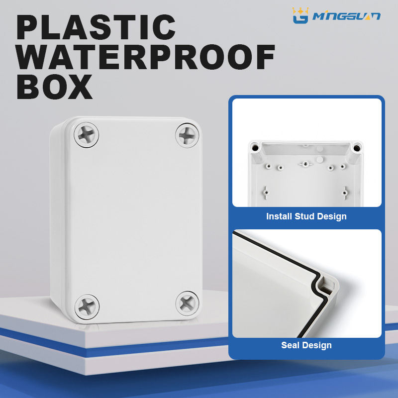 Customized Universal Ip67 ABS Ul94 Vo PC Plastic Waterproof Electrical Junction Boxes For Outdoor Battery