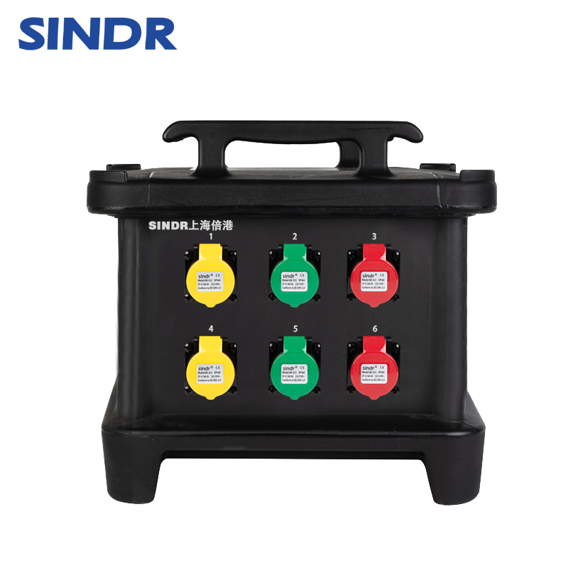 Industrial Electrical Smart Power Distributing Box for Ventilation 32A Distribution Box PVC Distribution Box