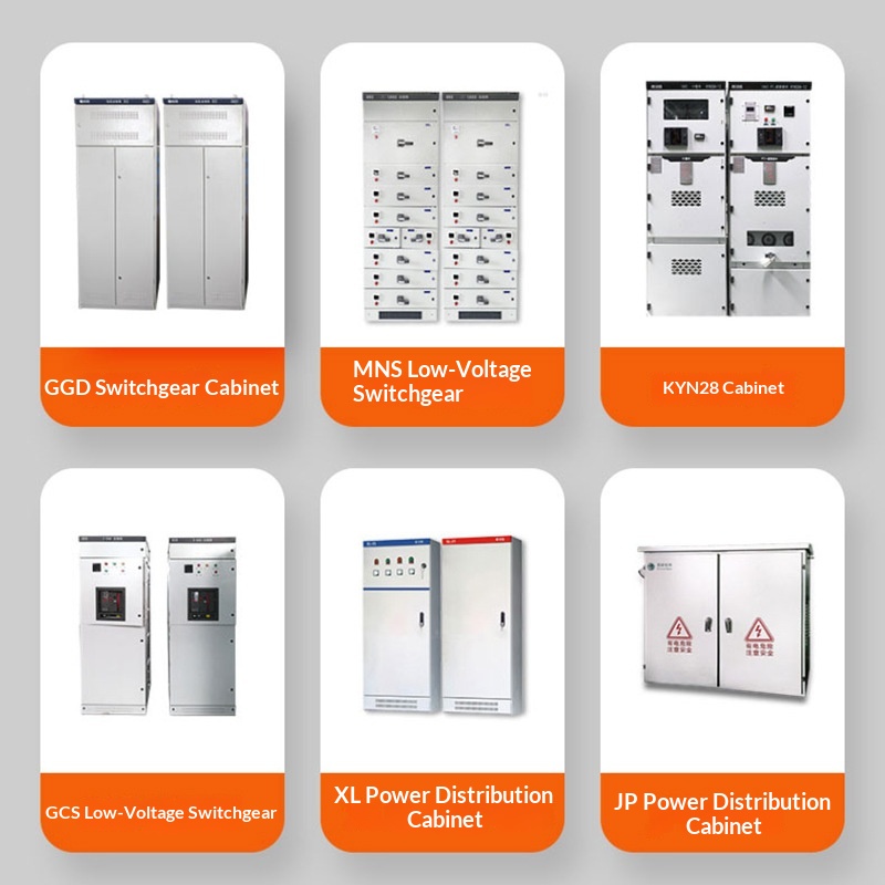 Indoor Complete Power Switchgear Low-voltage Distribution Box Temporary Use Construction Sites XL-21 220V 220A Customized Wuhan