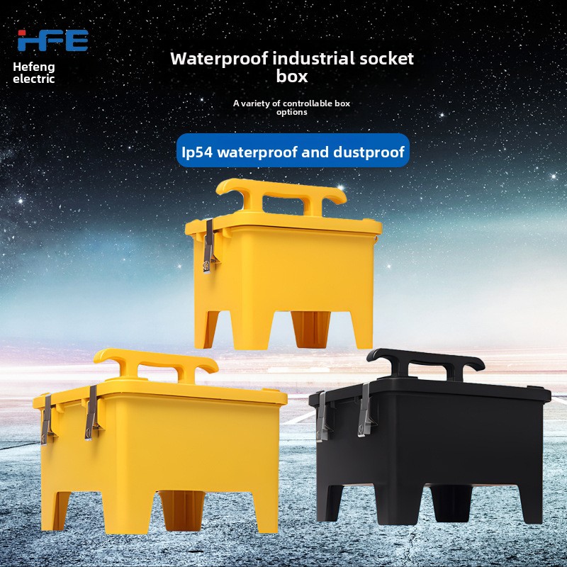 Outdoor Temporary Waterproof Explosion-Proof Industrial Power Distribution Box for Construction Sites Mobile Maintenance Socket