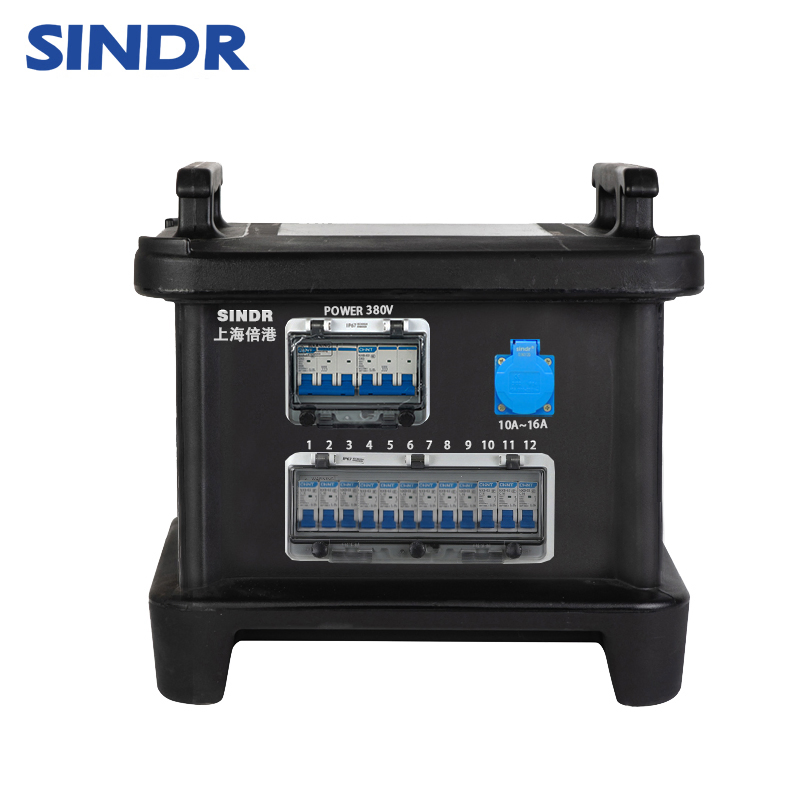 Industrial Electrical Smart Power Distributing Box for Ventilation 32A Distribution Box PVC Distribution Box