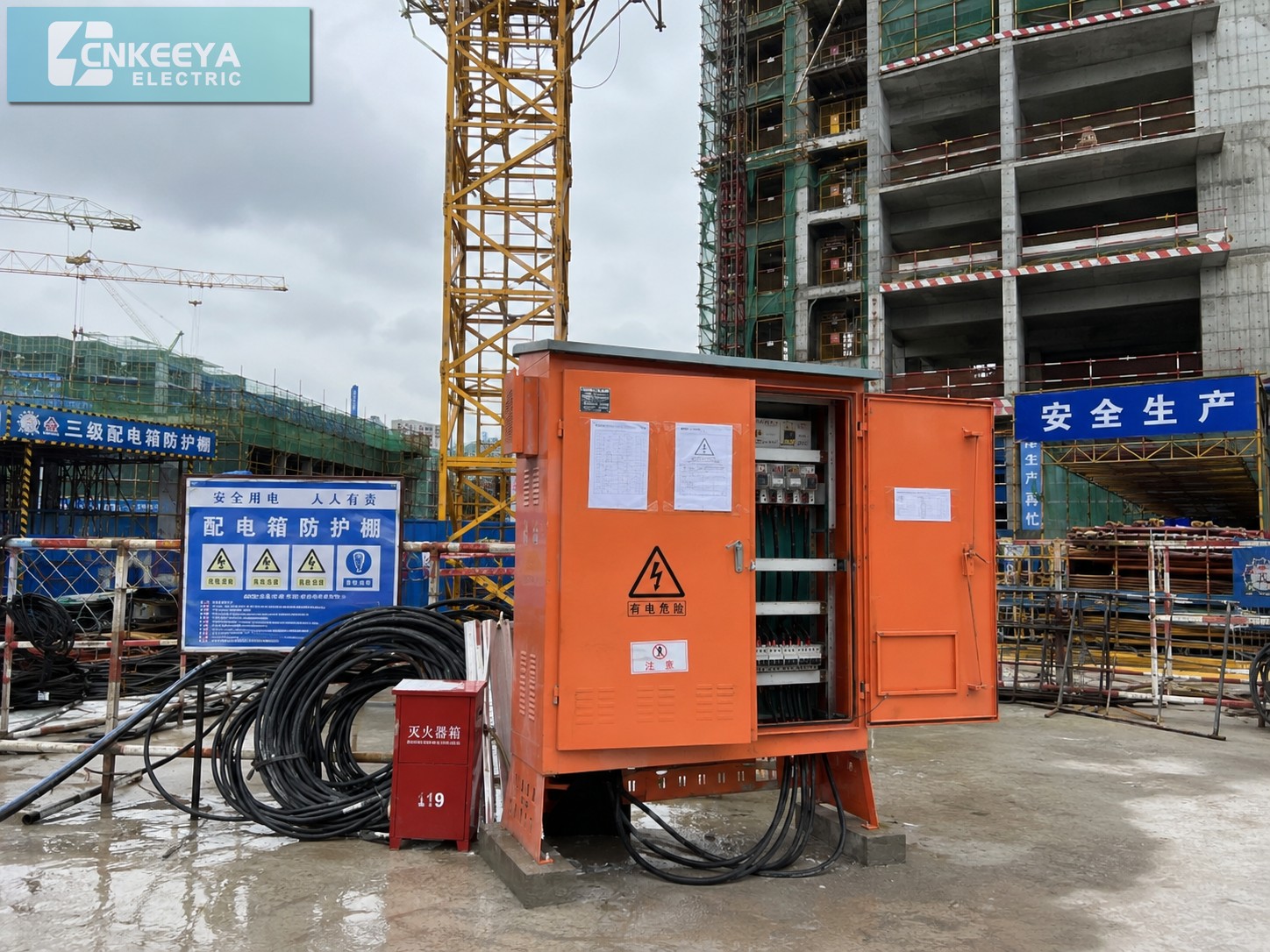 SS304 Stainless Steel Double Door 63A 400V/380V IP65 Indoor Electrical Distribution Box Cabinet