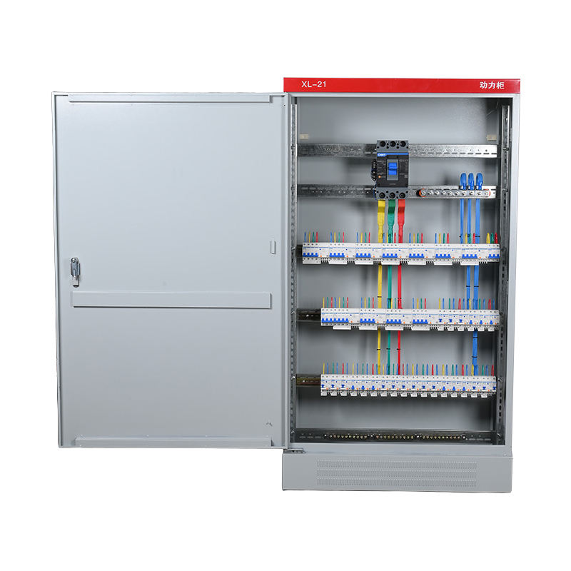 Rongda Electric XL-21 Floor-standing Industrial Distribution Box PLC Control Cabinet IP54 Rating 630A Rated Current Metal