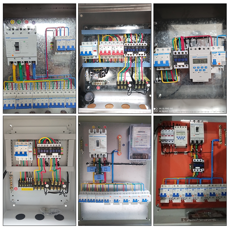 Customized Complete Indoor Distribution Box XL21 Power Cabinet Three-phase Four-wire Electric Meter Socket Lighting Box