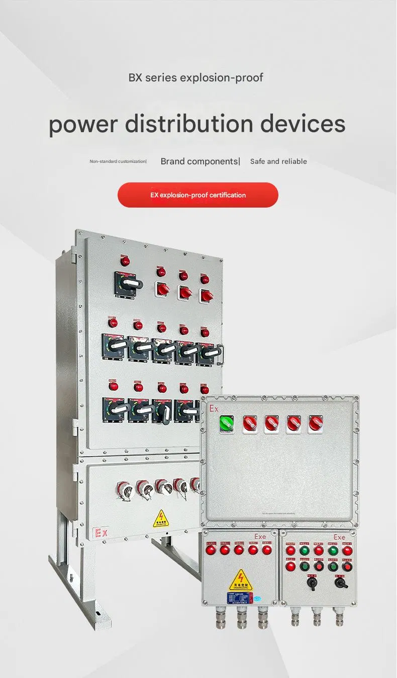 Modular Cast Aluminum Alloy Shell High Voltage Electrostatic Spraying Explosion-Proof Distribution Box