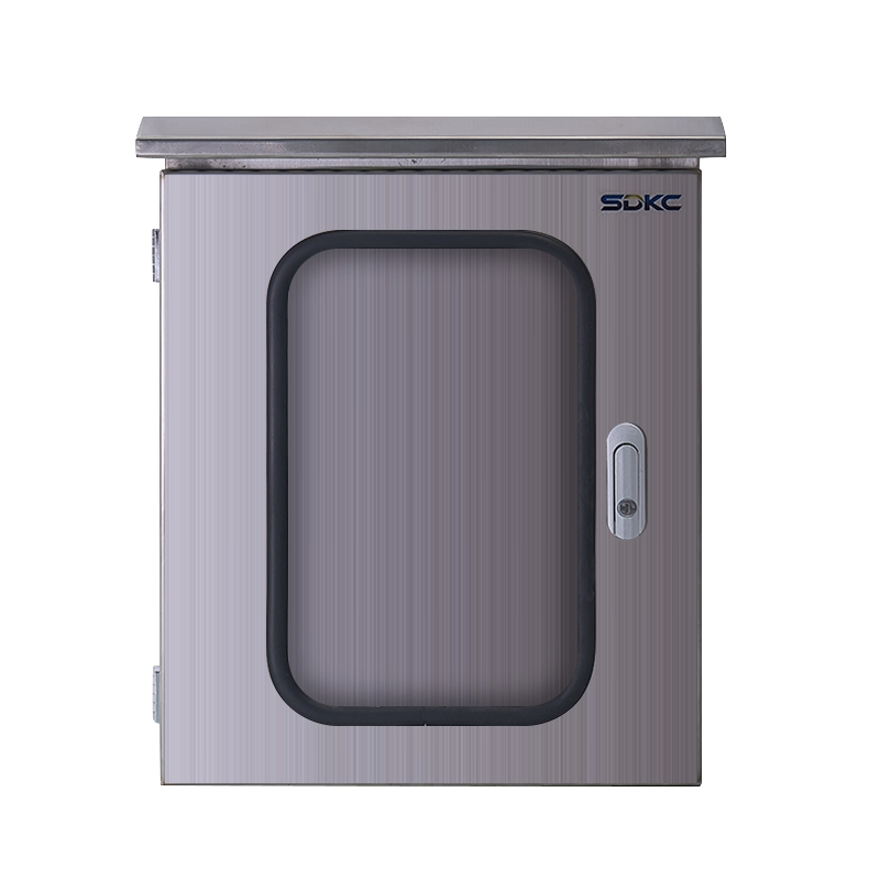 Outdoor High-Protection Double-Door Stainless Steel Distribution Box with IP66 Protection