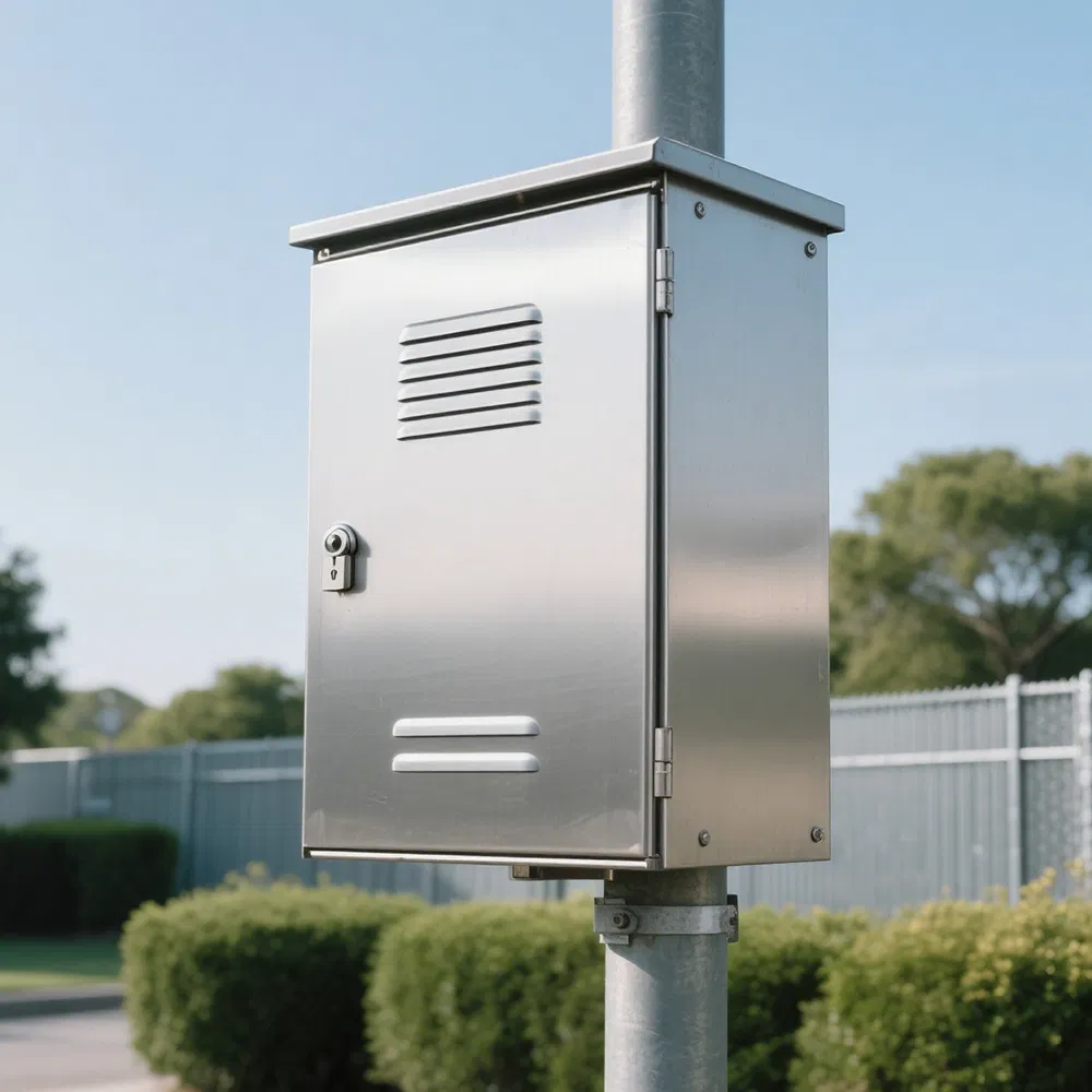 Electricity Meter Stainless Steel Aluminum Industrial Enclosure Main Electrical Switch Distribution Box